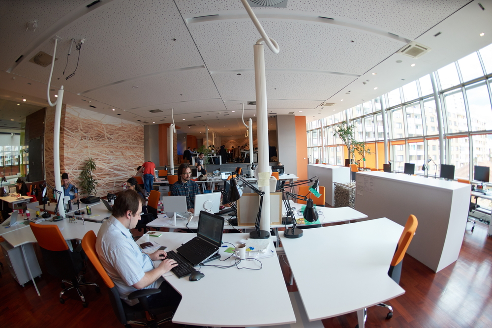 startup business people group working everyday job at modern office-1